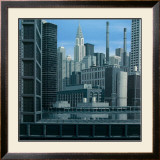 Buy Blue Chrysler Composition at AllPosters.com