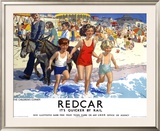 Redcar Framed Giclee Print
