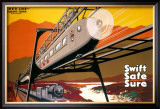 Buy The George Bennie Railplane, LNER Poster, 1929 at AllPosters.com