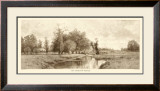 The Meadow Brook in Sepia