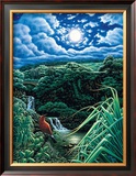Buy Full Moon over Seven Sacred Pools at AllPosters.com