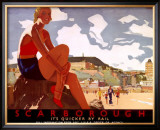Buy Scarborough, It's Quicker by Rail at AllPosters.com