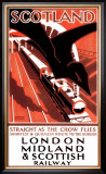 Buy Scotland, Straight as the Crow Flies at AllPosters.com