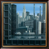 Buy Blue Chrysler Composition at AllPosters.com