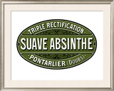 Sauve Absinthe Label, c 1900