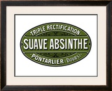 Sauve Absinthe Label, c 1900