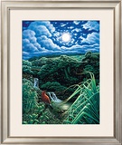 Buy Full Moon over Seven Sacred Pools at AllPosters.com