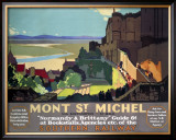 Buy Mont St. Michel, SR Poster, 1932 at AllPosters.com