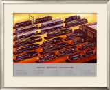Buy British Railways Locomotives, BR Poster, circa 1950s at AllPosters.com