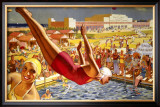 Butlin's Holiday Camp, Clacton-On-Sea, LNER Poster