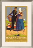 Holland Via Hull-Rotterdam, LNER Poster, 1923-1947