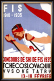 Buy Czech Downhill Snow Ski at AllPosters.com