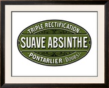 Sauve Absinthe Label, c 1900