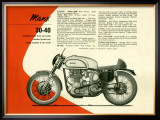 British BSA Manx 30 40 Motorcycle