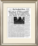 New York Times, May 8, 1945: The War in Europe is Ended!