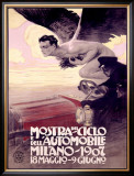 Buy Mostra del Ciclo, Milano, 1907 at AllPosters.com