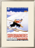 Buy Luchon Superbagneres, Snow Ski at AllPosters.com