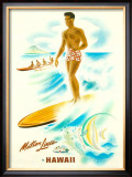 Matson Lines in Hawaii, Surfer