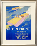 Out in Front Framed Giclee Print