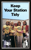 Buy Keep Your Station Tidy, BR, 1979 at AllPosters.com