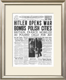 The Baltimore News, September 1, 1939: Hitler Opens War, Bombs Polish Cities