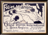 Buy Folies-Marigny, Tournoi de Boxe at AllPosters.com