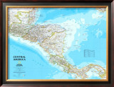 Map of Central America