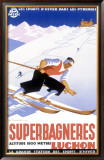 Buy Luchon Superbagneres, Snow Ski at AllPosters.com