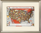 Food Map of the United States