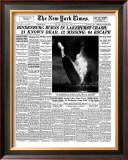 New York Times, May 7, 1937: Hindenburg Burns