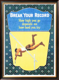 Buy Break Your Record at AllPosters.com