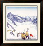 Buy Switzerland, VII Summer Glacier Ski at AllPosters.com