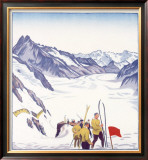Buy Switzerland, VII Summer Glacier Ski at AllPosters.com