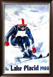 Buy Lake Placid 1980 - Skier Text at AllPosters.com