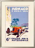 Monaco Grand Prix F1 Race, c.1934