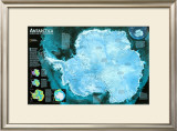 Antarctica Satellite Map