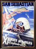 Buy San Sebastian, XI Circuito Automovilista at AllPosters.com