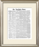 New York Times, April 13, 1861: War Commenced, The First Gun Fired