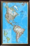 The Americas Political Map