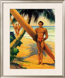 Surfers at the Beach