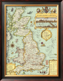 Map of Shakespeare's Britain