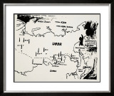 Buy Map of Eastern U.S.S.R. Missile Bases, c.1985-86 at AllPosters.com
