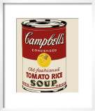 Buy Campbell's Soup Can, c.1962 (Old Fashioned Tomato Rice) at AllPosters.com