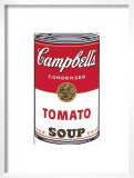 Campbell's Soup I: Tomato, c.1968 Framed Art Print