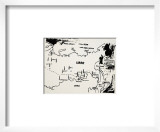 Map of Eastern U.S.S.R. Missile Bases, c.1985-86
