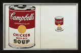 Buy Campbell's Soup Can, c.1962 (Chicken with Rice and Bean with Bacon) at AllPosters.com