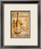Chardonnay Gerahmter Kunstdruck