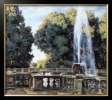 Buy The Fountain, Villa Torlonia at AllPosters.com