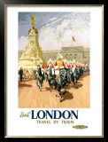 Buy Visit London, BR Poster, 1950s at AllPosters.com