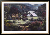 Country Manor Framed Art Print